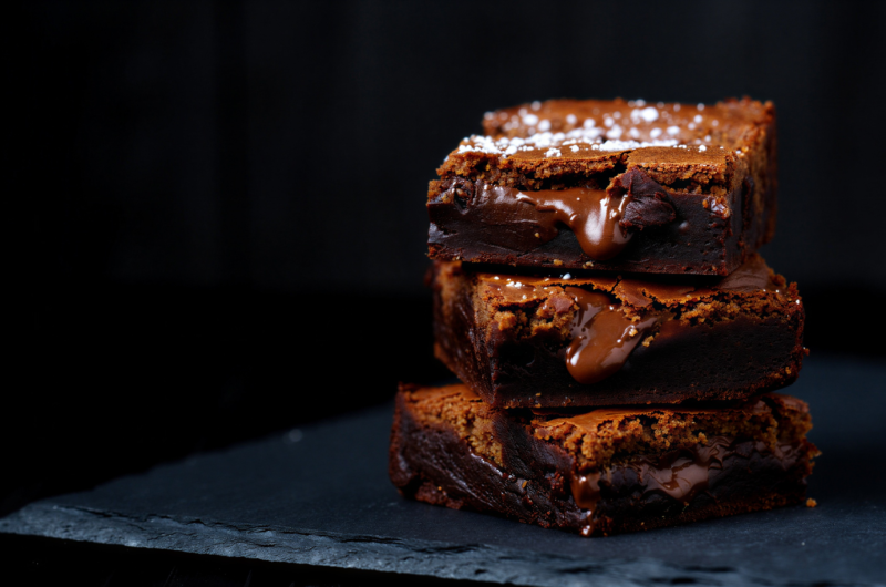 The BEST Fudgy Chewy Brookies