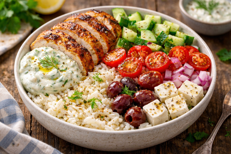 Mediterranean Chicken Bowl