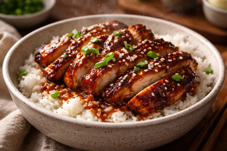 Quick Weeknight Korean Chicken Dinner